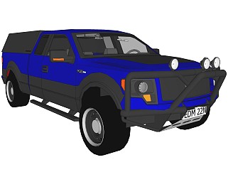 超精细汽车模型 福特 ford raptor custom